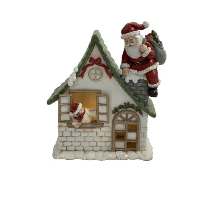 Figura Navidad Tradicional DKD Home Decor Multicolor 8 x 18.5 x 16 cm (2 Unidades) 1 Figura Navidad Tradicional DKD Home Decor Multicolor 8 x 18.5 x 16 cm (2 Unidades) 1