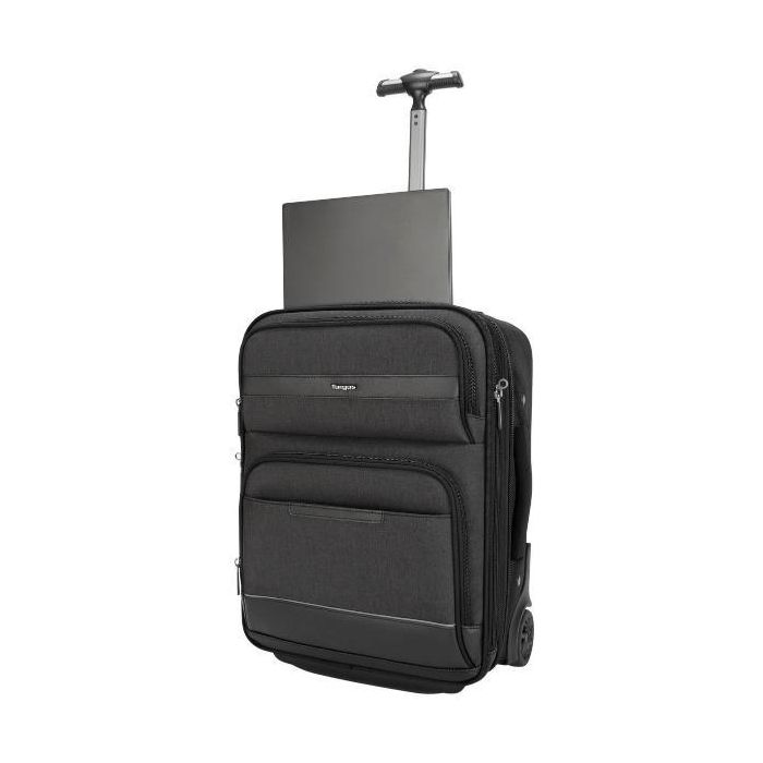 Targus TBR038GL CitySmart Essential Trolley para Portátil 15.6 pulgadas, Diseño Profesional, Ruedas Integradas, Acrílico Resistente 6 Targus TBR038GL CitySmart Essential Trolley para Portátil 15.6 pulgadas, Diseño Profesional, Ruedas Integradas, Acrílico Resistente 6