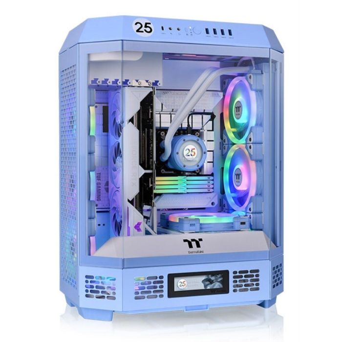 Caja Semitorre ATX THERMALTAKE 600 Hydrangea Azul