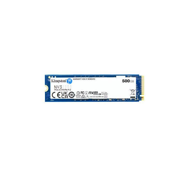 Kingston SSD M.2 500GB PCIE4.0 NVME SNV3S Kingston SSD M.2 500GB PCIE4.0 NVME SNV3S