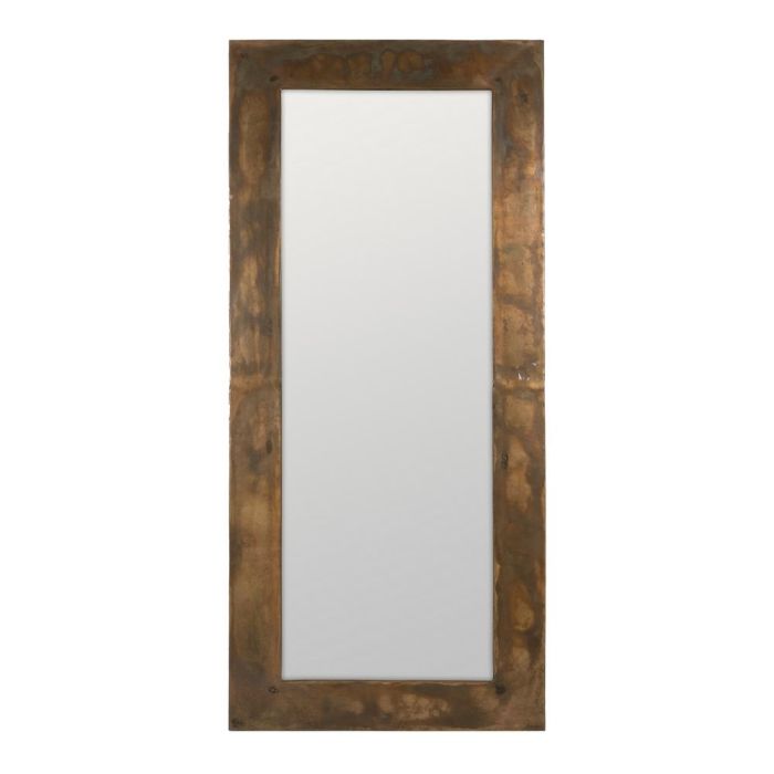 Espejo Oro Viejo Aluminio Decoración 100 X 2 X 220 cm