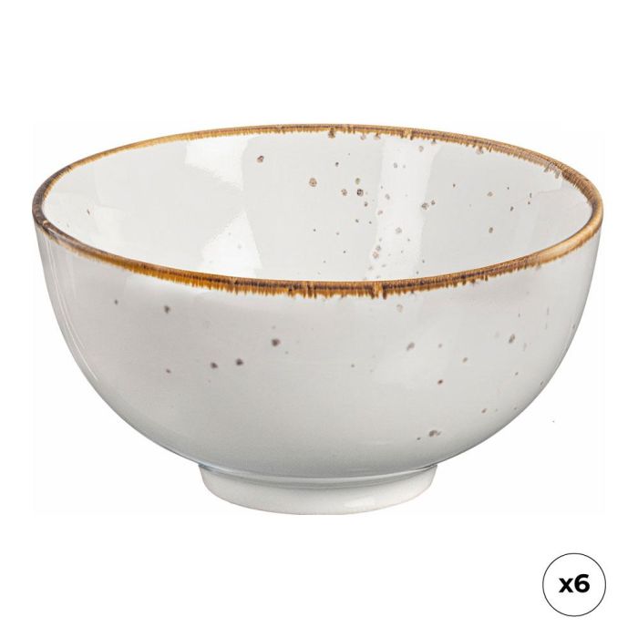 Ovenza Bol Akiko de Porcelana Ø 11,5 cm - Pack de 6 Unidades