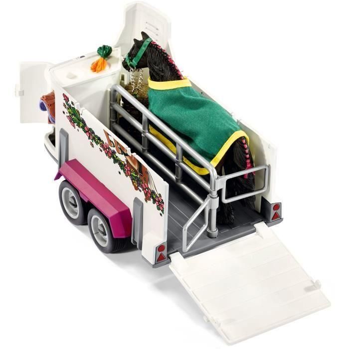 Schleich - Pick -up with Horse Trailer - 42346 - Horse Club Range 3