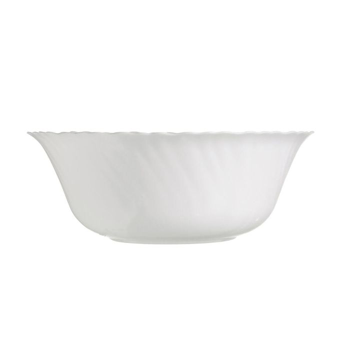 Ensaladera Luminarc Feston Blanco Vidrio (25 cm) (6 Unidades) 1