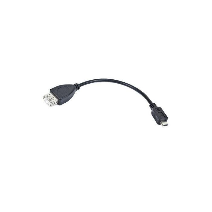 Lanberg OEM-0006 Cable USB 2.0 Micro-USB B a USB A 0.15m Negro 1