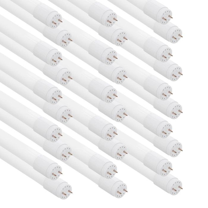 Pack 30 Tubos LED T8 18W 2520Lm 6000ºK 1200mm 40.000H [HO-T8-PC-1,2M-30-CW] 2