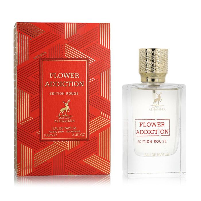 Maison Alhambra Flower addition eau de parfum rouge edition 100 ml vaporizador