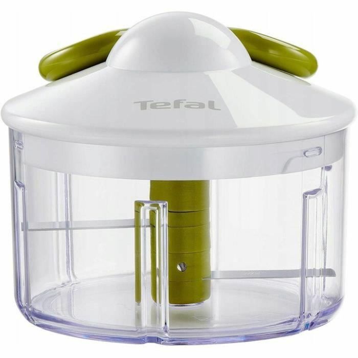 Mini Picadora Manual con Cuerda Tefal K1330404 Blanco Acero Inoxidable Plástico 2 Mini Picadora Manual con Cuerda Tefal K1330404 Blanco Acero Inoxidable Plástico 2