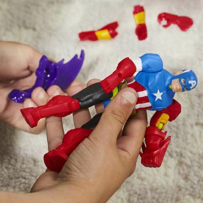 Figura avengers mixmashers con 16 puntos de conexion 12 cm. - modelos surtidos 21 Figura avengers mixmashers con 16 puntos de conexion 12 cm. - modelos surtidos 21
