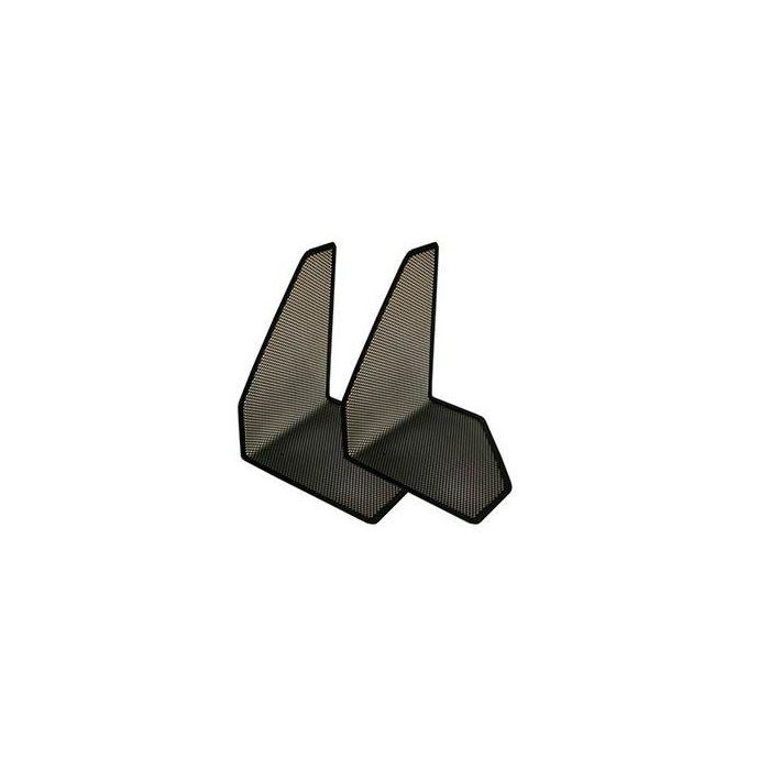 Sujeta Libros Metal Rejilla 6 Negro (2)