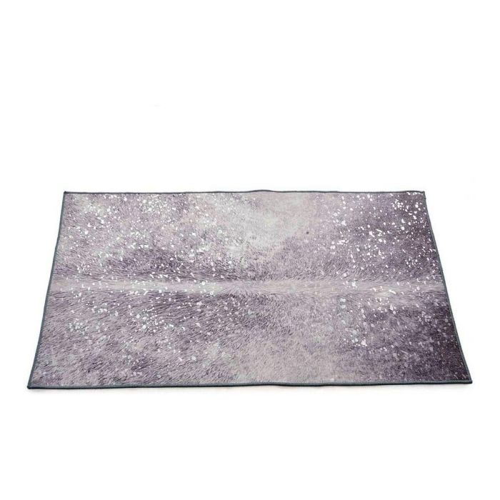 Alfombra Gris 100x150 cm con manchas plateadas - Giftdecor (9 Unidades) Alfombra Gris 100x150 cm con manchas plateadas - Giftdecor (9 Unidades)