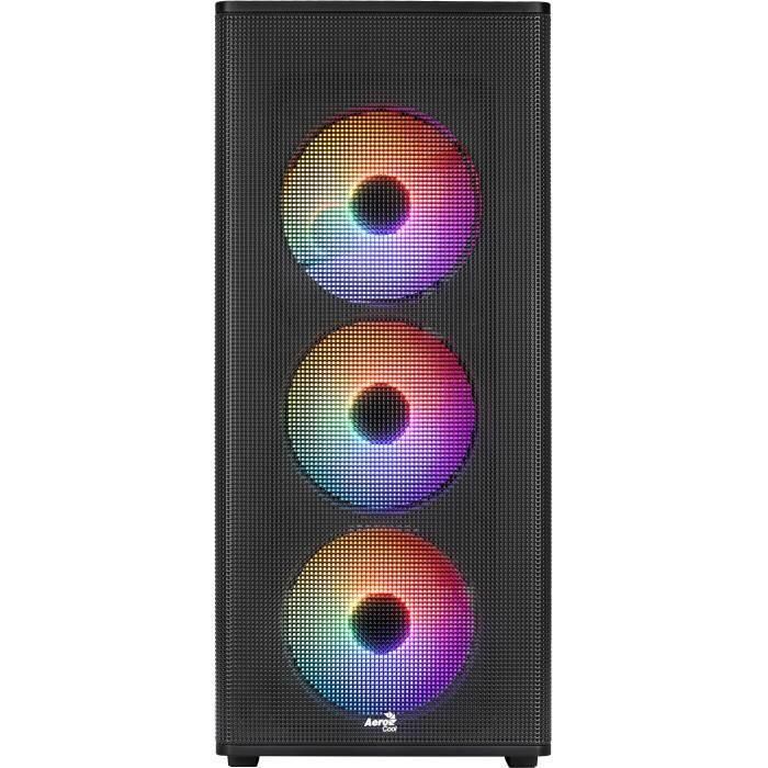 Aerocool AER4711099476763 Caja para PC Designer G v1 Negra Torre media Formato ATX Sin fuente de alimentación 3