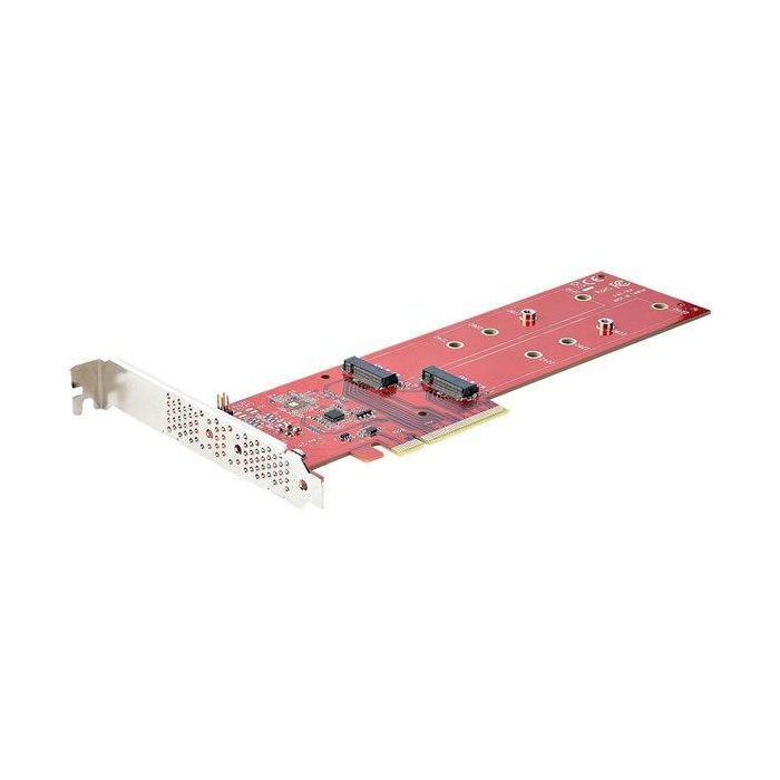 StarTech.com B Tarjeta PCIe 4.0 Dual para 2 SSDs M.2 NVMe/AHCI, hasta 7.8 GB/s por unidad, compatible con RAID 0, 1 y JBOD 2 StarTech.com B Tarjeta PCIe 4.0 Dual para 2 SSDs M.2 NVMe/AHCI, hasta 7.8 GB/s por unidad, compatible con RAID 0, 1 y JBOD 2