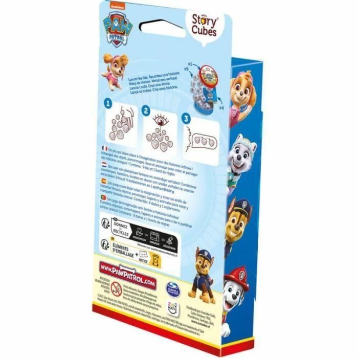 Paw Patrol - Asmodee - Rory's Story Cubes - Tira los dados y crea historias en el universo Paw Patrol - Dice 4 3