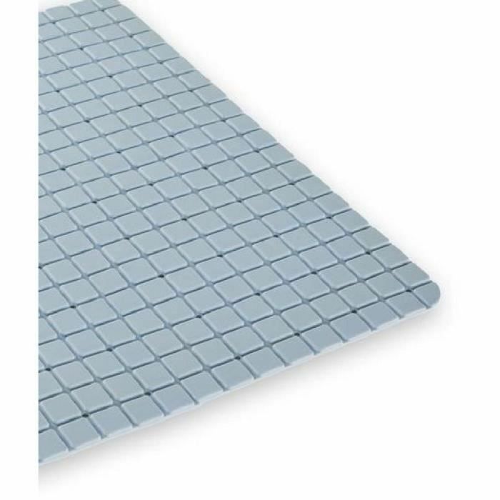 Today TOD3574641271640 Alfombra antideslizante para baño o ducha, cuadrada, 50x50 cm, azul 3