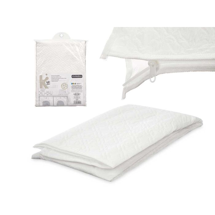 Funda Acolchada para Lavadora 63x58x85 cm Blanca - Arte Regal (12 Unidades) Funda Acolchada para Lavadora 63x58x85 cm Blanca - Arte Regal (12 Unidades)
