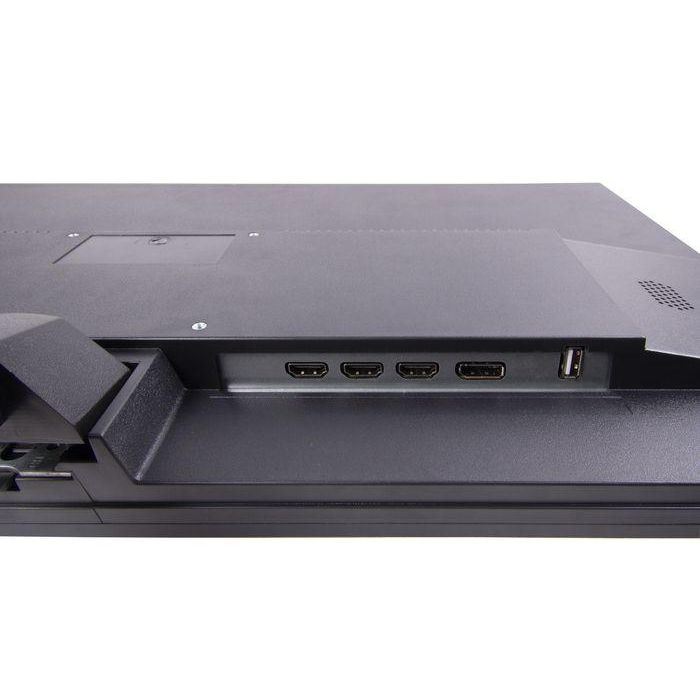 Ernitec Monitor 28" 4K LED 3840x2160 350cd/m 1000:1 HDMI audio VESA 100 24/7. Soporte sobremesa 2