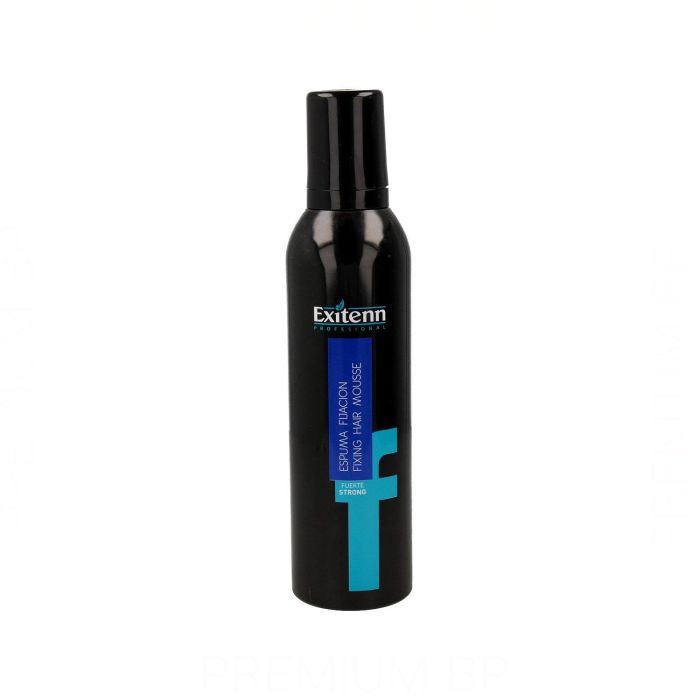 Exitenn Espuma de Fijación Fuerte 250ml para Volumen y Brillo del Cabello, Facilita el Desenredado