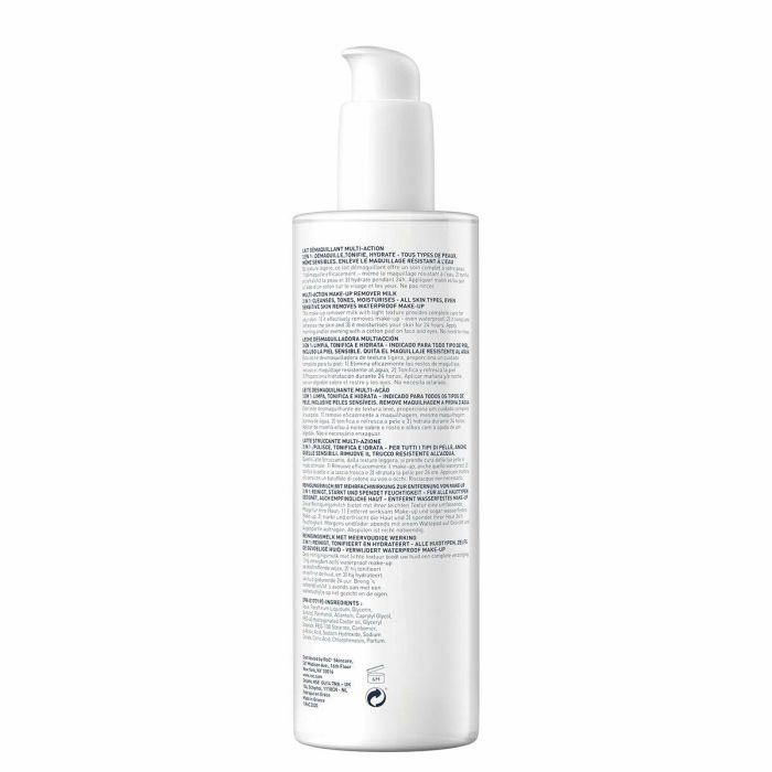 Roc Leche Desmaquillante 3 en 1 - Limpiador Facial, Tonifica e Hidrata - 400 ml 2 Roc Leche Desmaquillante 3 en 1 - Limpiador Facial, Tonifica e Hidrata - 400 ml 2