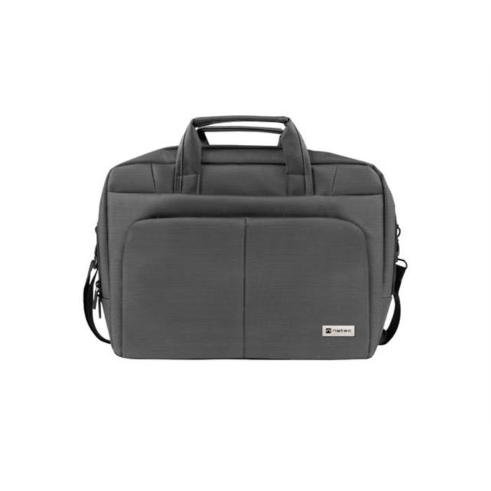 NATEC Gazelle Maletín para Portátil 15.6" Gris con Asa y Bandolera