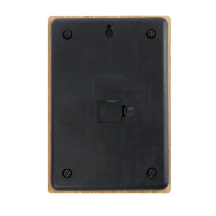 Inde Báscula Cocina Digital Cuadrada Bambú 5Kg Basic Home 7