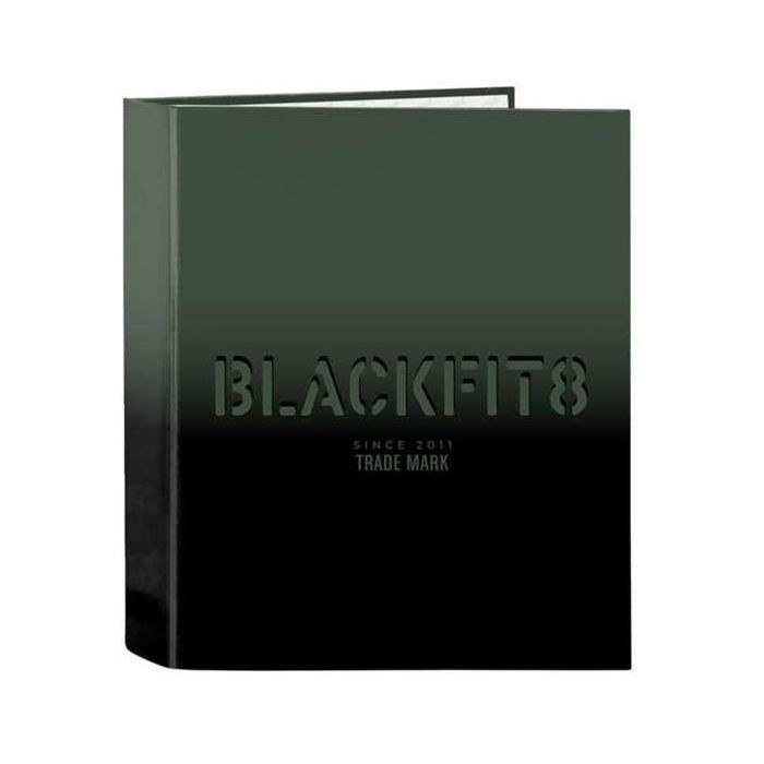 Carpeta de anillas BlackFit8 Gradient A4 Negro Verde militar (27 x 32 x 3.5 cm) 6