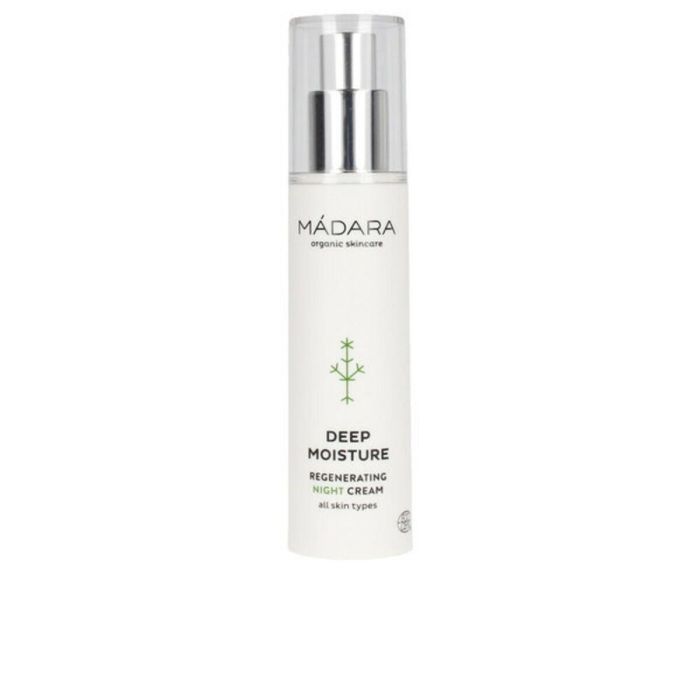 Mádara Organic Skincare Crema de Noche Regeneradora para Todo Tipo de Piel 50 ml - Tratamiento Facial Nocturno con Antioxidantes para Restaurar y Revitalizar la Piel Mádara Organic Skincare Crema de Noche Regeneradora para Todo Tipo de Piel 50 ml - Tratamiento Facial Nocturno con Antioxidantes para Restaurar y Revitalizar la Piel