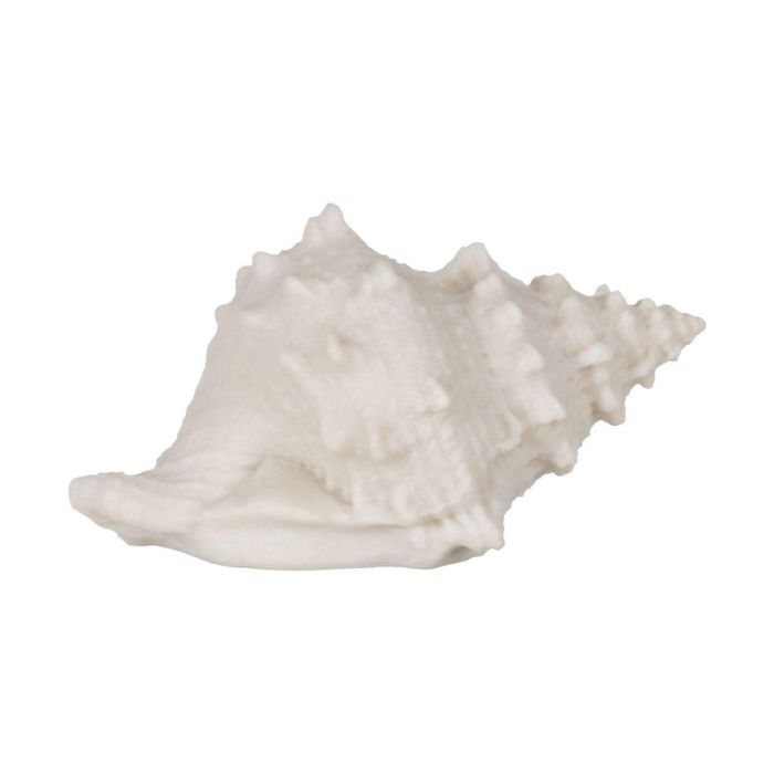 Lámpara de mesa Blanco Resina Piedra Arena 18 x 11,8 x 11 cm Lámpara de mesa Blanco Resina Piedra Arena 18 x 11,8 x 11 cm