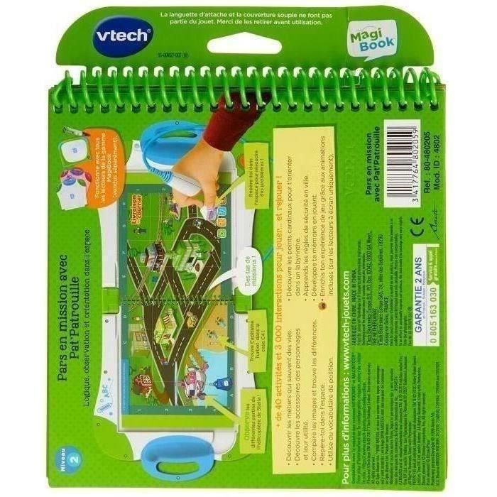 VTECH Magibook Interactive Book: Ve de Misión con la Patrulla Canina - Libro Educativo Nivel 2 con Canciones y Música 4 VTECH Magibook Interactive Book: Ve de Misión con la Patrulla Canina - Libro Educativo Nivel 2 con Canciones y Música 4
