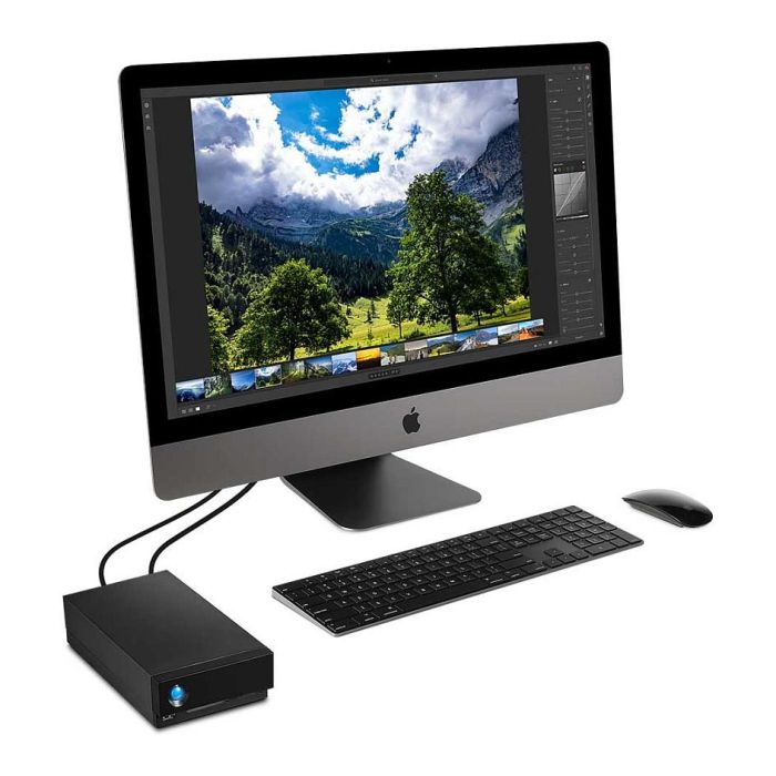 LaCie 1big Dock - Disco duro externo 16 TB, 3.5", Thunderbolt 3, USB 3.2 Gen 1, 7200 RPM, Aluminio, Negro 12