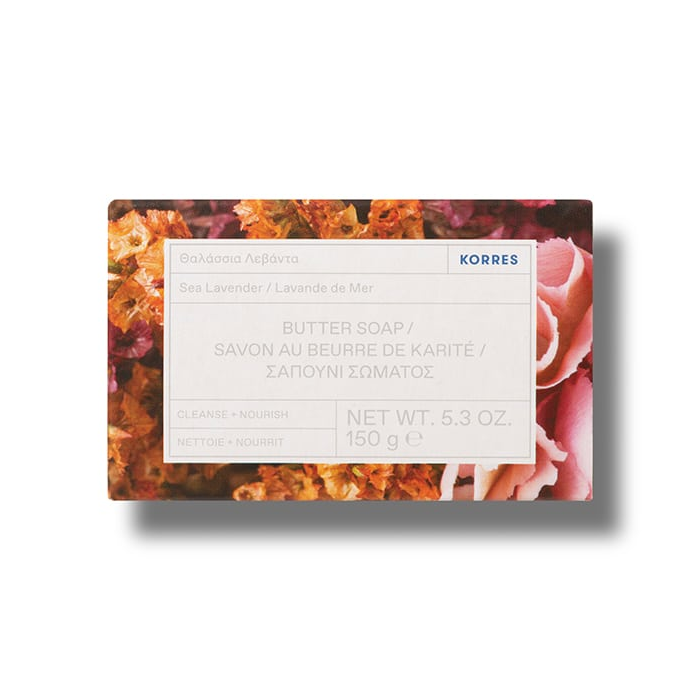 Korres Jabón de Manteca Lavanda Marina 150 gr 1 Korres Jabón de Manteca Lavanda Marina 150 gr 1