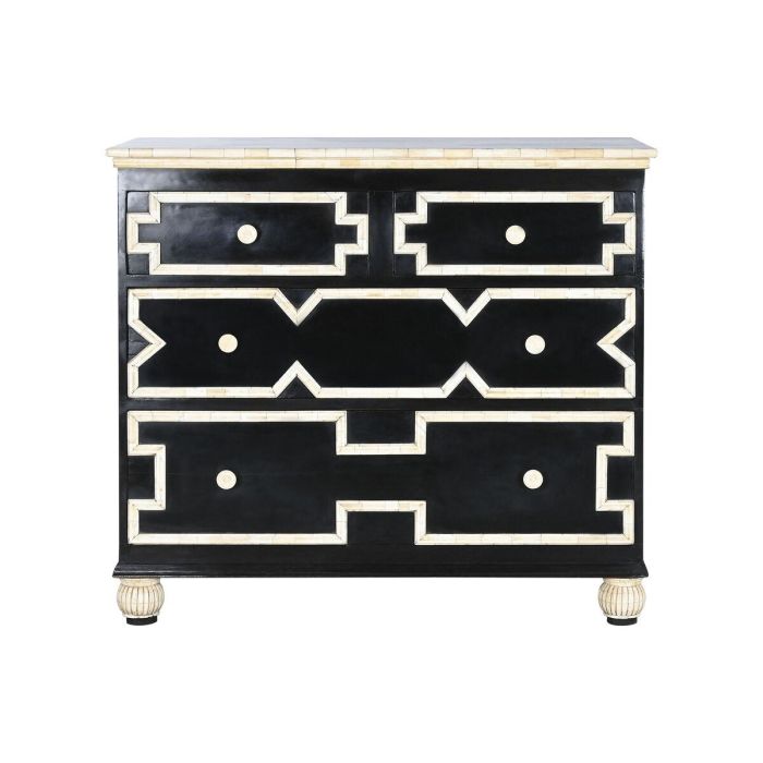 Cómoda Home ESPRIT Negro 111 x 51 x 99 cm 1