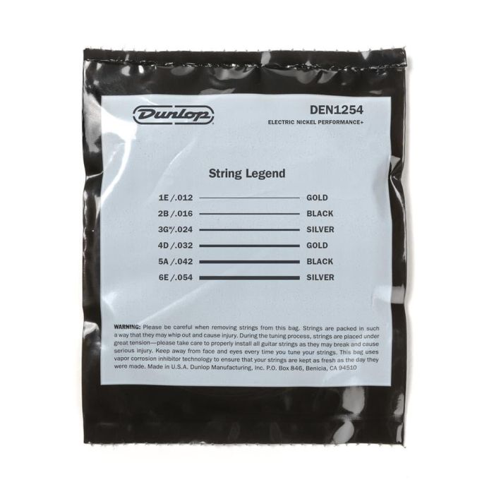 Dunlop Cuerdas Guitarra Eléctrica Níquel 12-54 2