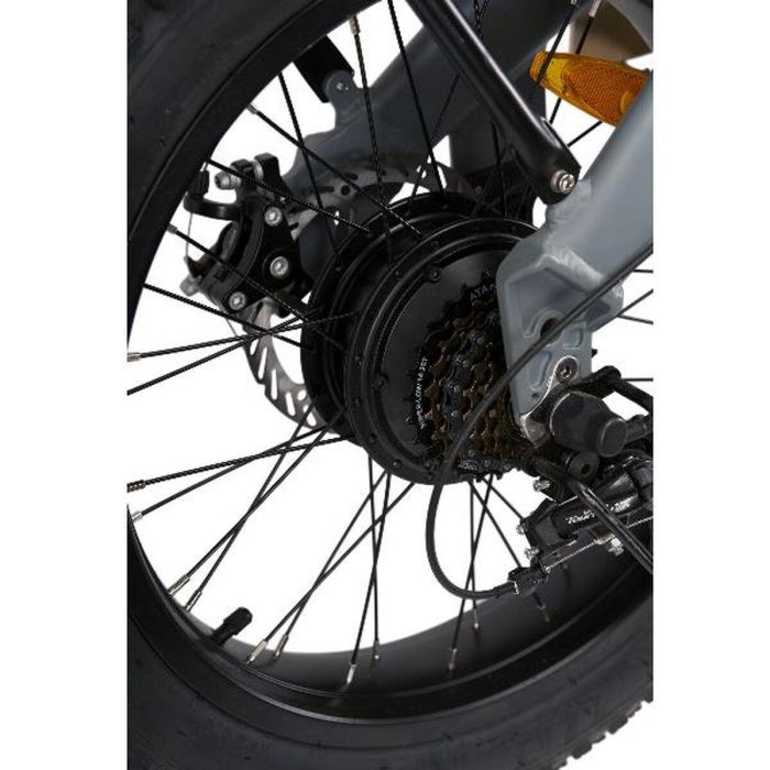 Bicicleta Eléctrica Nilox J4 PLUS 20X4P Gris 250 W 13000 mAh 20" 2 Bicicleta Eléctrica Nilox J4 PLUS 20X4P Gris 250 W 13000 mAh 20" 2