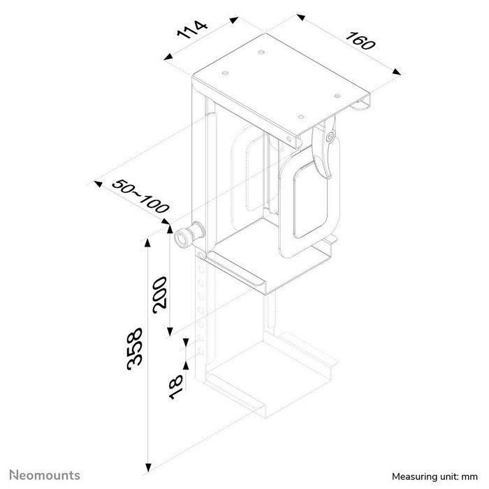 Soporte Neomounts CPU-D075BLACK 2 Soporte Neomounts CPU-D075BLACK 2