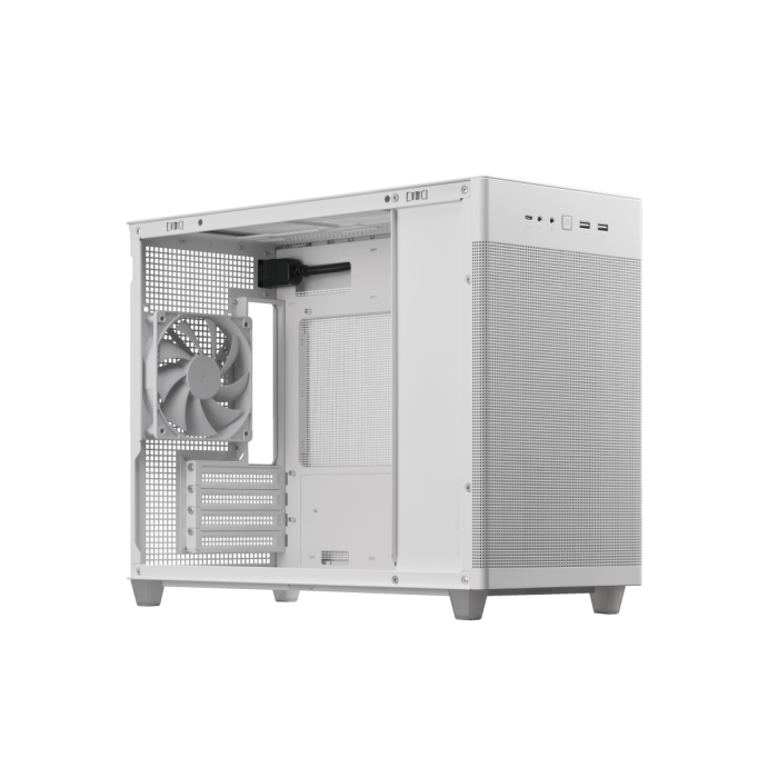 ASUS Prime AP201 MicroATX Mini Tower Blanco 3