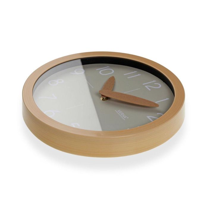 Reloj de Pared Versa Gris Plástico Minimalista 4,1 x 30 x 30 cm 3