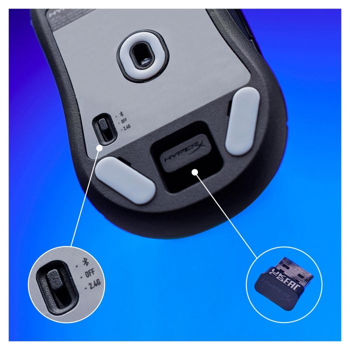 HyperX 7D388AA Ratón Gaming Inalámbrico Pulsefire Haste 2 Mini Ultraligero Compacto Negro HyperX 7D388AA Ratón Gaming Inalámbrico Pulsefire Haste 2 Mini Ultraligero Compacto Negro