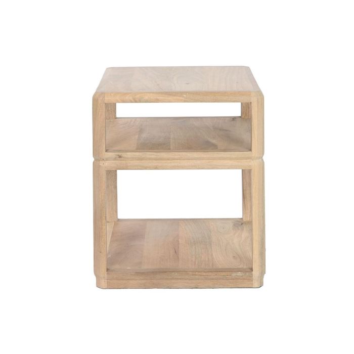 Mesita Auxiliar Scandi DKD Home Decor Natural 51 x 61 x 51 cm 1