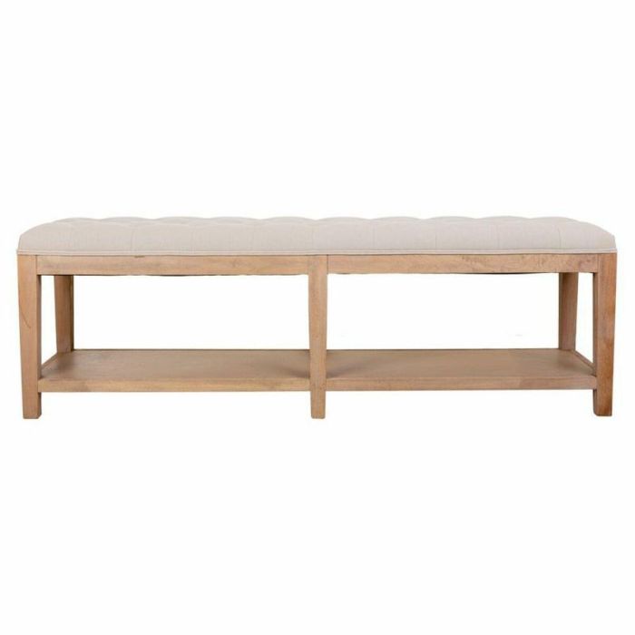 Banqueta Alexandra House Living Gris Crema 38 x 51 x 150 cm 6