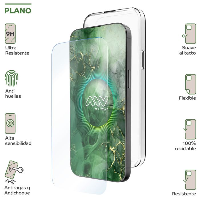 Funda y Protector para Móvil Myway Honor 200 Lite 5G 4 Funda y Protector para Móvil Myway Honor 200 Lite 5G 4