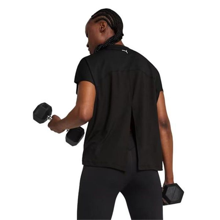 Camiseta de Manga Corta Mujer Puma Cloudspun Mix Negro (XS) 1