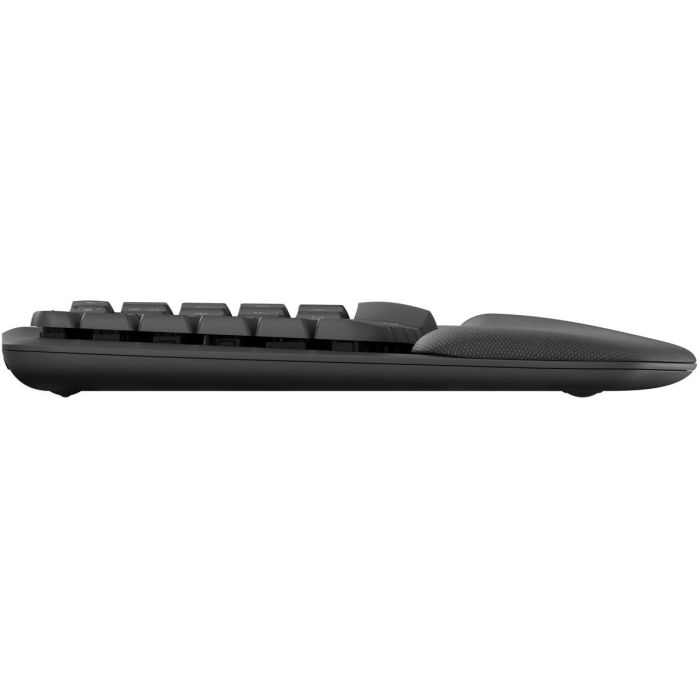 Logitech Wave Keys Keyboard with cushioned palm rest wireless Bluetooth LE QWERTY graphite (PAN) 4 Logitech Wave Keys Keyboard with cushioned palm rest wireless Bluetooth LE QWERTY graphite (PAN) 4