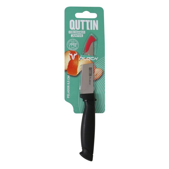 Cuchillo Pelador Black 8.5 cm - Quttin (36 Unidades) 1 Cuchillo Pelador Black 8.5 cm - Quttin (36 Unidades) 1