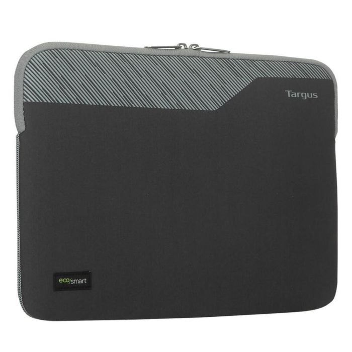 Targus Funda para Portátil 14 Pulgadas, Delgado y Ligero, Neopreno, Repelente al Agua, Color Carbón 2