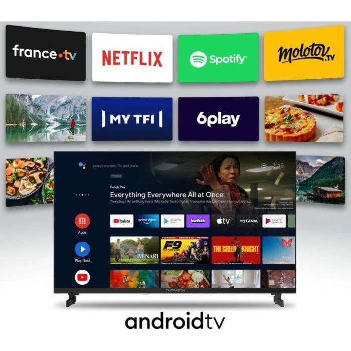 THOMSON 40FA2S13W - Televisor LED 40 (101 cm) - Full HD - Android Smart TV - 3xHDMI 1.4 2 THOMSON 40FA2S13W - Televisor LED 40 (101 cm) - Full HD - Android Smart TV - 3xHDMI 1.4 2