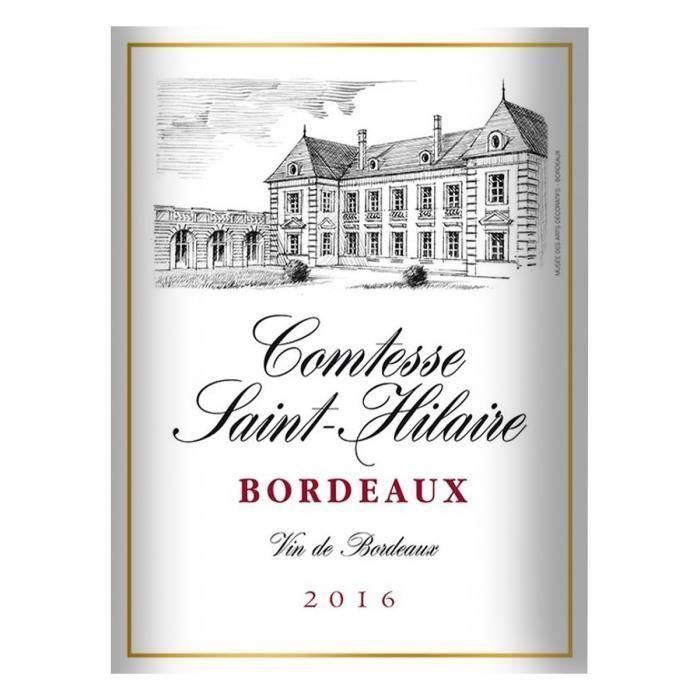 Magnum Comtesse Saint-Hilaire 2016 Burdeos - Vino tinto Burdeos 1