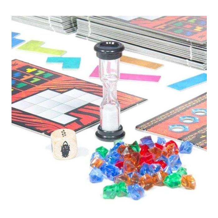 Devir Ubongo Trilingüe Juego de Puzzle Contrarreloj para 8+ Años 2