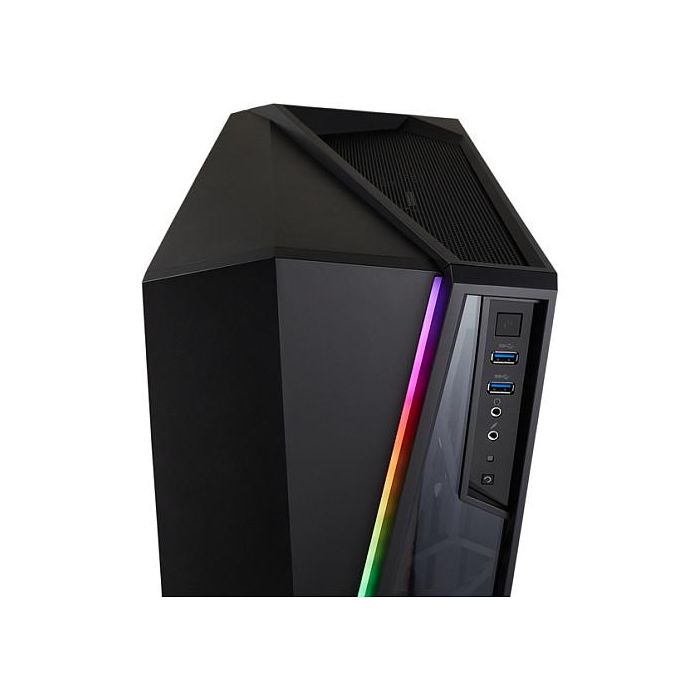 Corsair SPEC-OMEGA RGB Midi Tower Negro Cristal Templado RGB ATX Micro ATX Mini-ITX 7 Ranuras Expan 37cm GPU 17cm CPU 49.5cm Profundidad 11