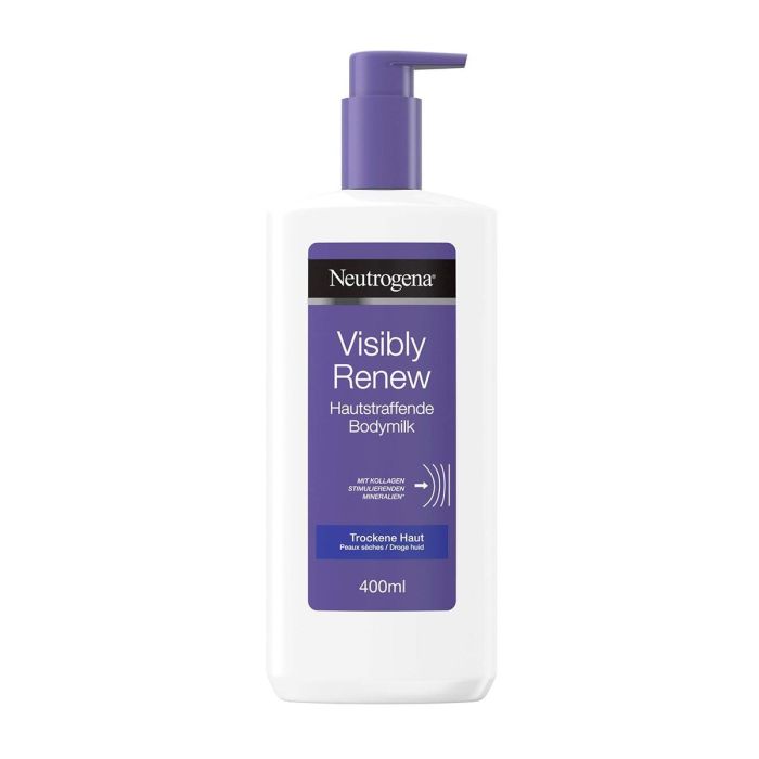 Neutrogena Visibly Renew Loción Corporal Hidratante Intensiva Piel Seca | Mejora Elasticidad y Suavidad Duradera 400 ml Dosificador Neutrogena Visibly Renew Loción Corporal Hidratante Intensiva Piel Seca | Mejora Elasticidad y Suavidad Duradera 400 ml Dosificador
